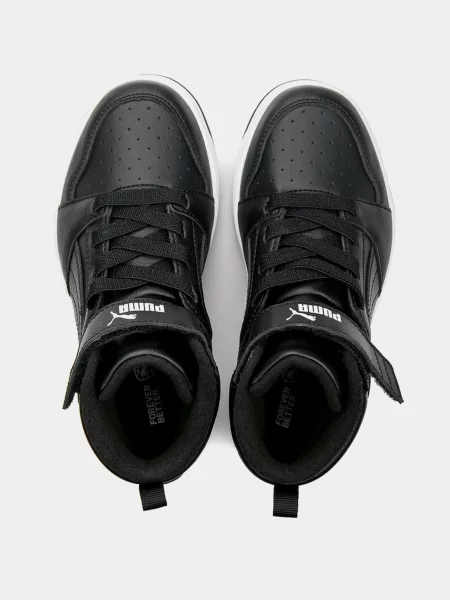 Дитячі Кеди високі PUMA REBOUND V6 штучний чорний