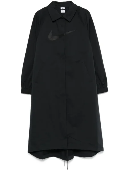 Pantaloni scurți de sport Nike din velur negru