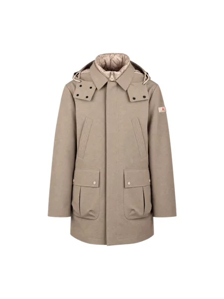 Parka Peuterey beżowa