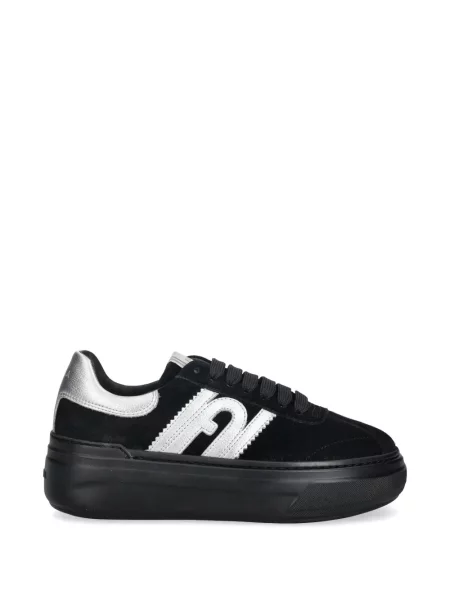 Маратонки Furla с автограф черно