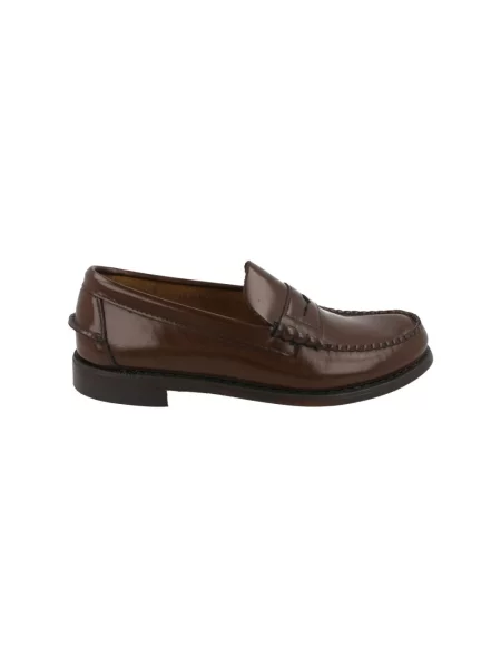 Półbuty Sebago skórzane brązowe
