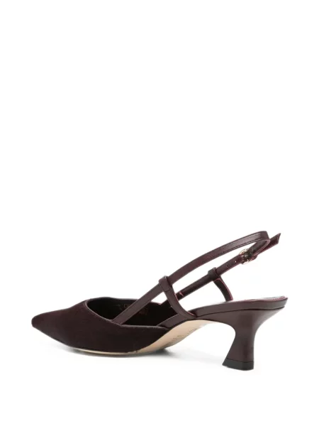 Papuci tip mules Stuart Weitzman slingback roșu
