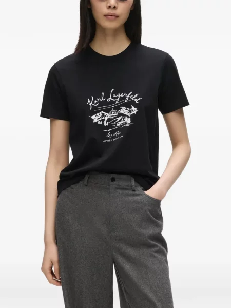 Tricou Karl Lagerfeld negru