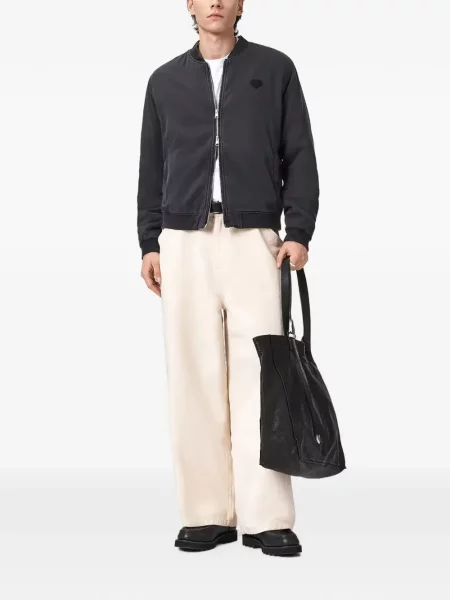 Яке тип бомбър Allsaints със сърца черно