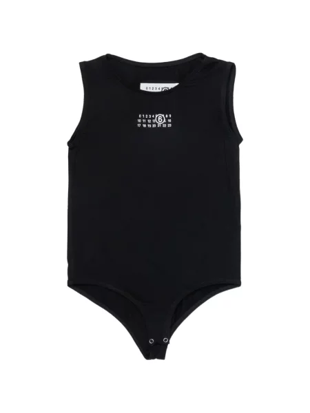 Body dziecięcy Mm6 Maison Margiela czarny