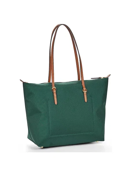 Shopper kabelka Lauren Ralph Lauren zelená