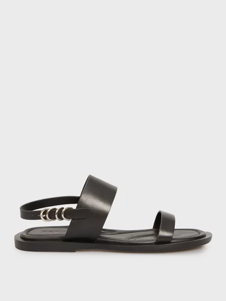 Шкіряні босоніжки Prpy чорні