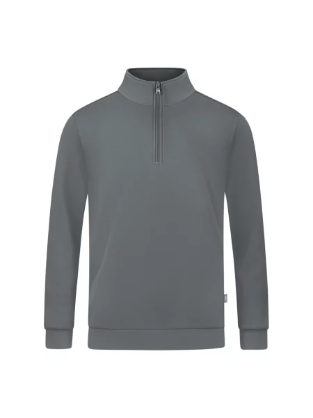 Bluza z zamkiem Jako Organic szara