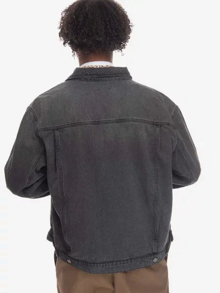 Guess geacă din denim negru