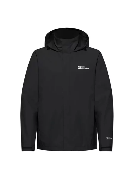 Kurtka przeciwdeszczowa Jack Wolfskin Trailtime 2L black czarna