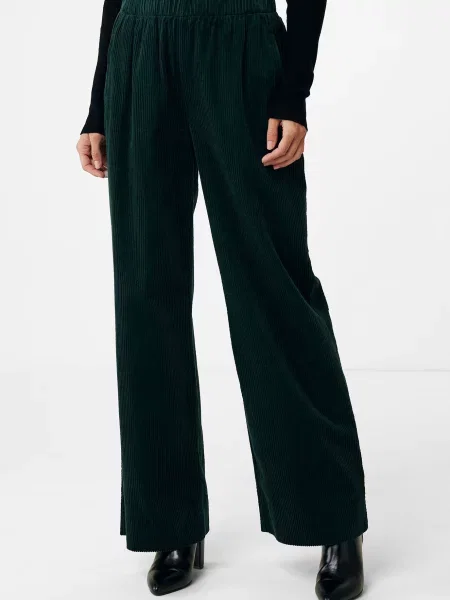 Вельветовые брюки Mexx зеленые