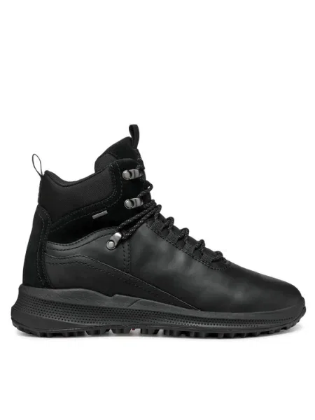 Полуотворени обувки Geox черно