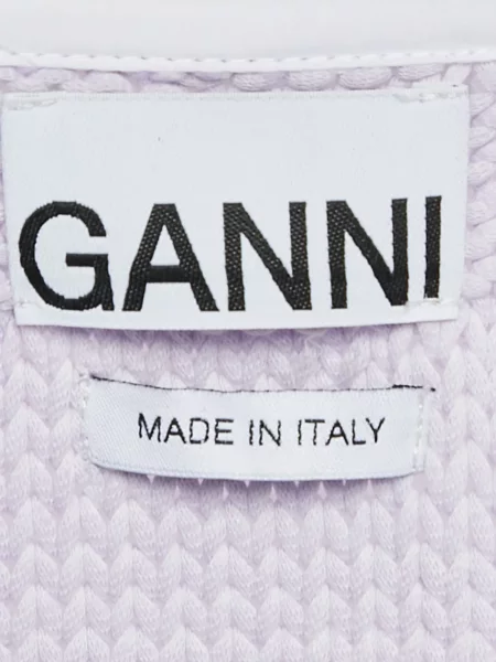 Cardigan Ganni tricotate violet