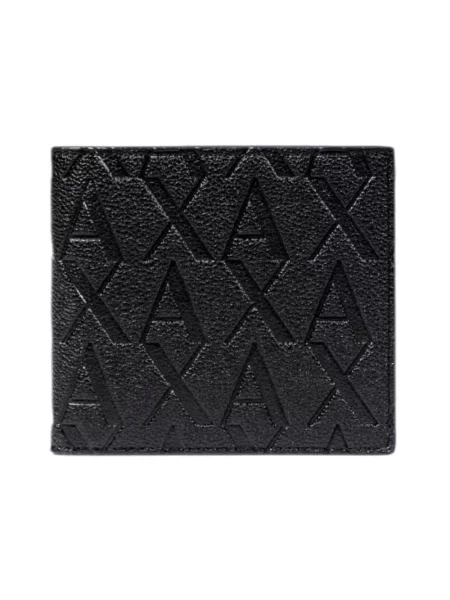 Armani Exchange portfel czarny