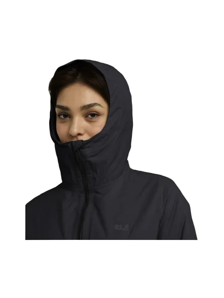 Geacă Jack Wolfskin negru