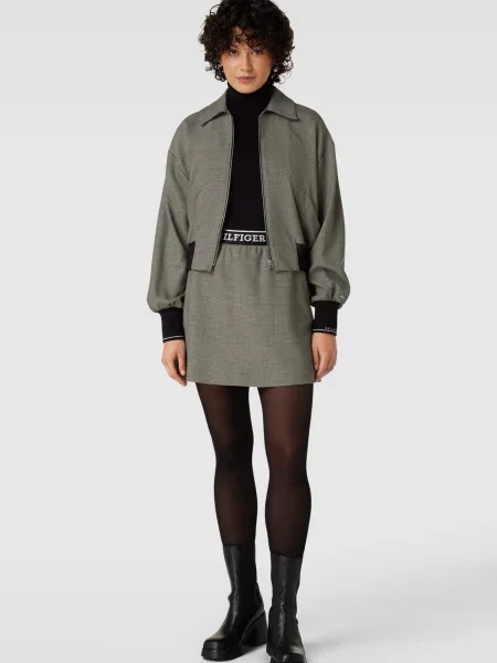 Картата міні куртка Tommy Hilfiger