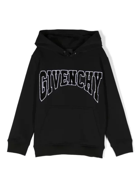 Bluza z kapturem dziecięca Givenchy czarna