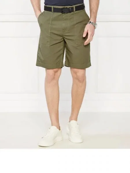 Gant Pantaloni scurți | cu adaos de in kaki