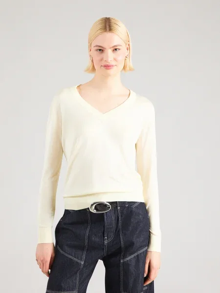 Calvin Klein Pulover lână alb