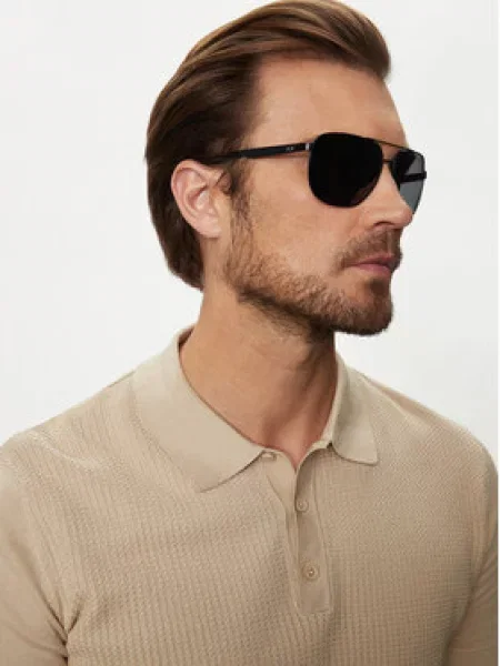 Sončna očala Armani Exchange Matte Black črna