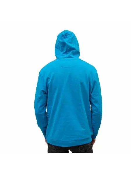 Bluza z kapturem Pride Racing Logo Hawaian niebieska