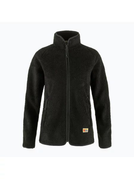 Кофта Fjällräven Vardag Pile black чорний
