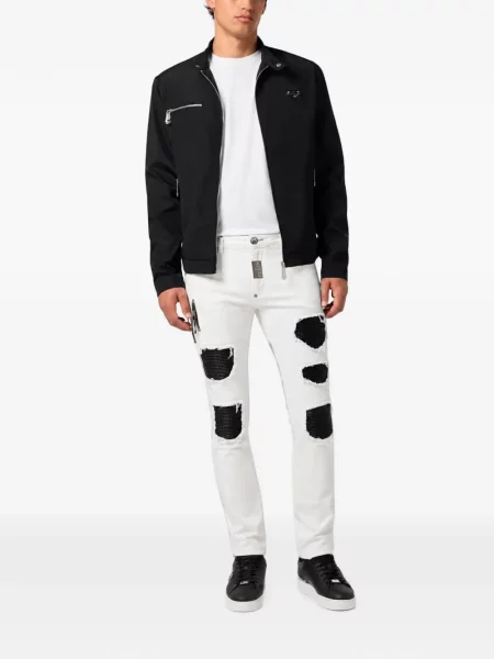 Blugi Philipp Plein alb