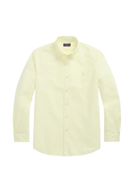 Cămașă Polo Ralph Lauren cu broderie verde
