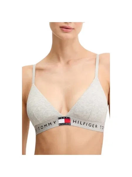 Podprsenka Tommy Hilfiger sivá