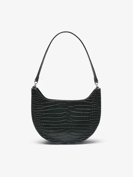 Кожаная сумка Lacoste зеленая