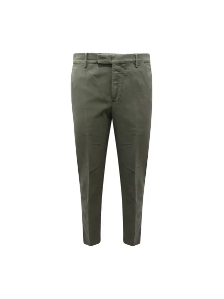 Spodnie Pt01 ze stretchu zielone