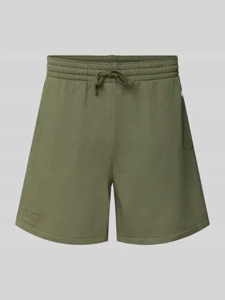 Szorty z dzianiny dresowej o kroju relaxed fit z naszywką z logo model ‘Sustainable’ Champion