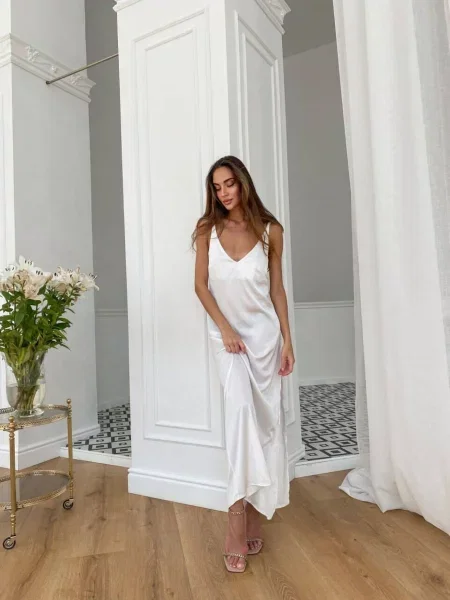 Шелковый сарафан Milirud