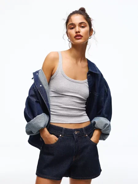 Bershka Jeans bleumarin