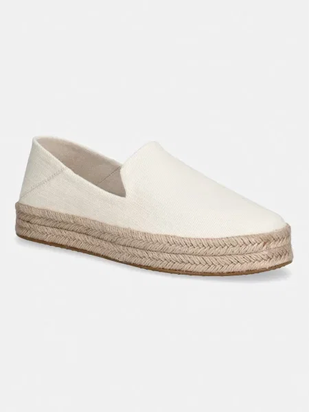 Toms espadrile Femei CAROLINA bej