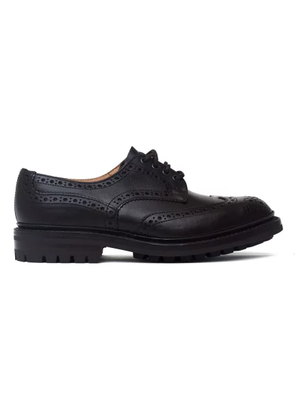 Brogsy Tricker's skórzany czarny