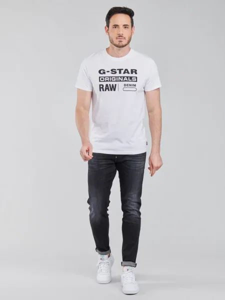 Skinny fit džínsy G-star Raw čierna