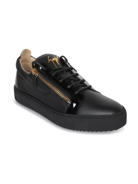 Sneakersy Giuseppe Zanotti skórzane czarne