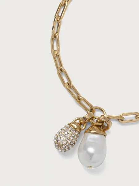 Guess браслет з нержавіючої сталі PEARLY