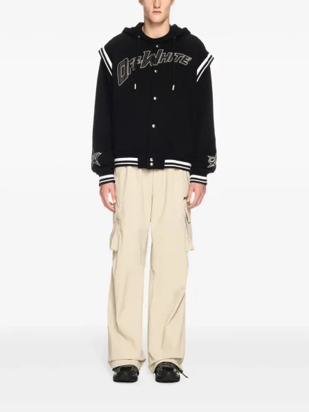 Geacă bomber Off-white alb