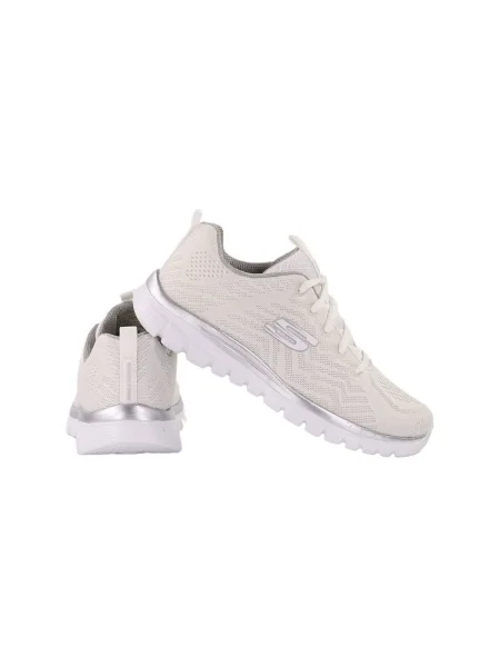Félcipő Skechers fehér