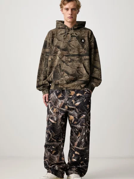 Свитер Carhartt Wip с перьями с капюшоном