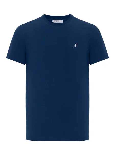 Moxx Paris Tricou bleumarin alb