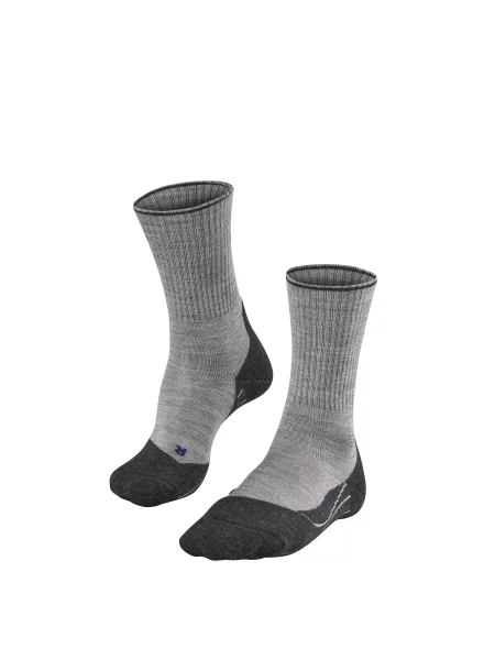 Skarpetki Falke Wool Silk szare