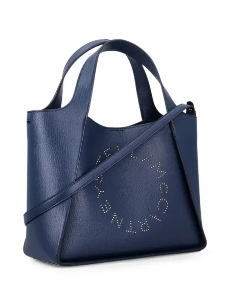 Shopper táska Stella Mccartney autogrammal kék