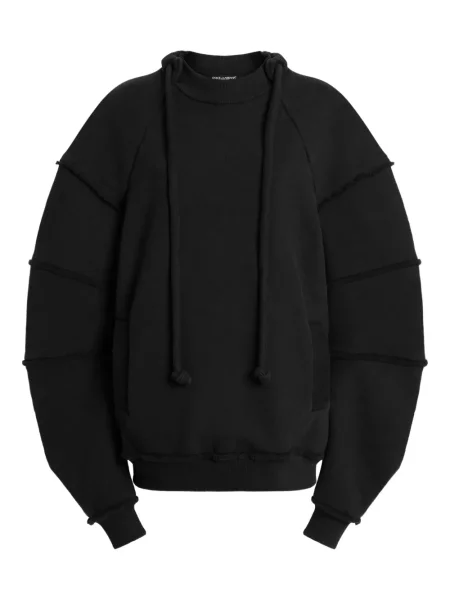 Суитчър Dolce & Gabbana с волани черно