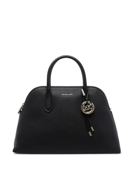 Jacquard v-nyakú balerina Michael Michael Kors nyomtatás fekete