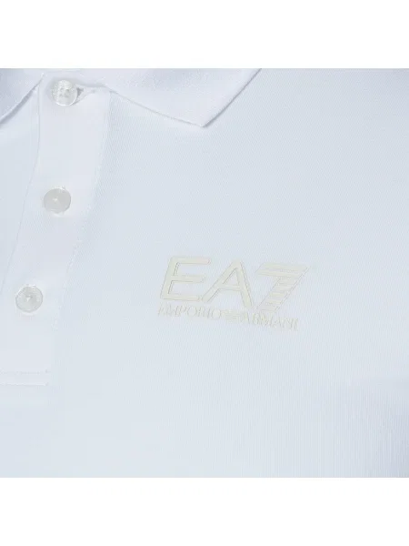Мъжка риза Emporio Armani Train Visibility Polo бяла