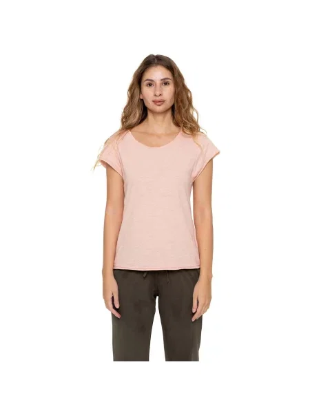 Scurt tricou Leone 1947 cu mâneci scurte roz
