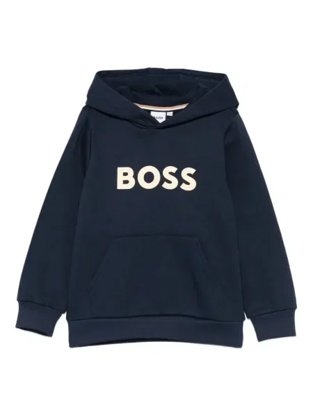 Bluza z kapturem dziecięca Bosswear niebieska